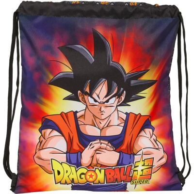 Dragon Ball Zwart Kinderrugzak met koorden - Rugzak Dragon Ball Zwart Kinderrugzak met koorden - Rugzak