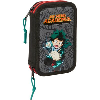 My Hero Academia Schoolcase - 28 Stukken - Zwart My Hero Academia Schoolcase - 28 Stukken - Zwart