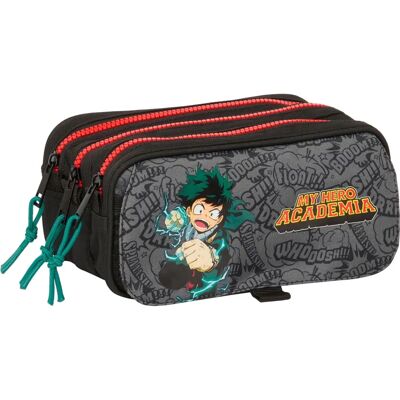 Trousse Safta My Hero Academia - Noir, 21,5x10x8 cm Trousse Safta My Hero Academia - Noir, 21,5x10x8 cm
