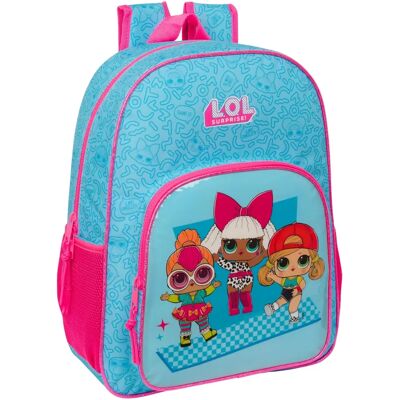 Zaino scuola LOL Surprise! - Divas Blu - 33x42x14cm Zaino scuola LOL Surprise! - Divas Blu - 33x42x14cm