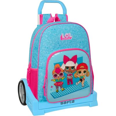 Zaino Scolastico Divas Blu con Ruote LOL Surprise! Zaino Scolastico Divas Blu con Ruote LOL Surprise!