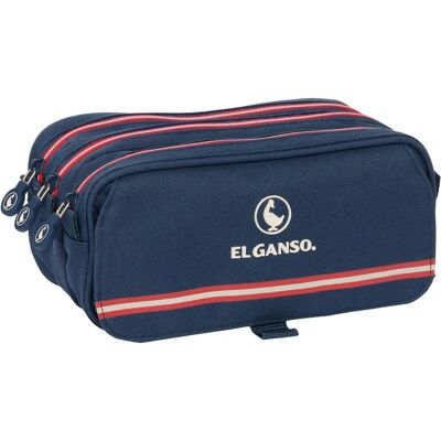 El Ganso Navy Blue Klasyczny Plecak - Plecak Szkolny El Ganso Navy Blue Klasyczny Plecak - Plecak Szkolny