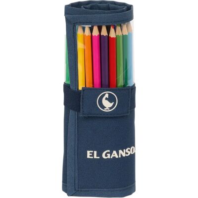Trousse Scolaire El Ganso Classic Bleu Marine - 27 Pièces - Publicité Trousse Scolaire El Ganso Classic Bleu Marine - 27 Pièces - Publicité