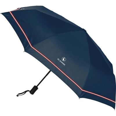 El Ganso Classic Navy Blue 102cm Foldable Umbrella El Ganso Classic Navy Blue 102cm Foldable Umbrella