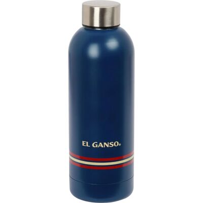 El Ganso Classic Navy Blue 500ml Waterfles - Thermische Isolatie El Ganso Classic Navy Blue 500ml Waterfles - Thermische Isolatie
