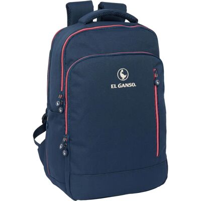 El Ganso Klassisch Navy Blau 15,6" Laptop Rucksack El Ganso Klassisch Navy Blau 15,6" Laptop Rucksack