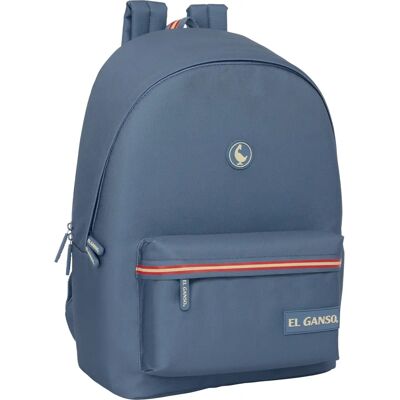 El Ganso Basics Blu Zaino Portatile - Tecnologia e Stile El Ganso Basics Blu Zaino Portatile - Tecnologia e Stile
