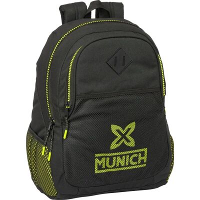 Sac d'école Munich Beat Noir - Imperméable, Compatible Trolley Sac d'école Munich Beat Noir - Imperméable, Compatible Trolley