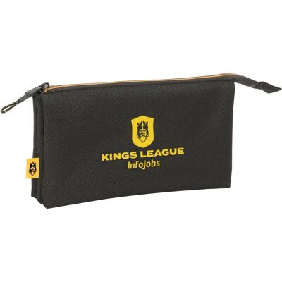 Sac de Rangement Noir Kings League - 3 Compartiments Sac de Rangement Noir Kings League - 3 Compartiments