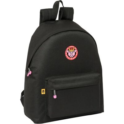Kings League Porcinos Zwarte Schoolrugzak - School Bag Kings League Porcinos Zwarte Schoolrugzak - School Bag
