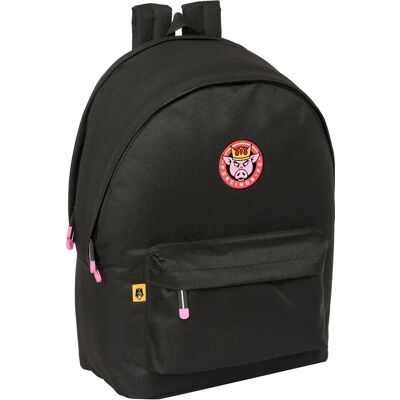 Kings League +usb kings league Nero 31 x 44 x 18 cm - Zaino per Laptop e Tablet Kings League +usb kings league Nero 31 x 44 x 18 cm - Zaino per Laptop e Tablet