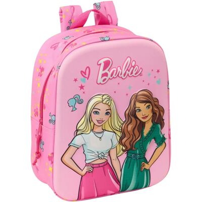Tornister Barbie Różowy Fuksja - Tornister Tornister Barbie Różowy Fuksja - Tornister