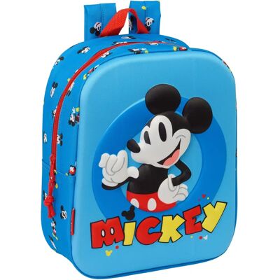 Sac à Dos Bleu Mickey Mouse - Sac d'École - Publicité Sac à Dos Bleu Mickey Mouse - Sac d'École - Publicité
