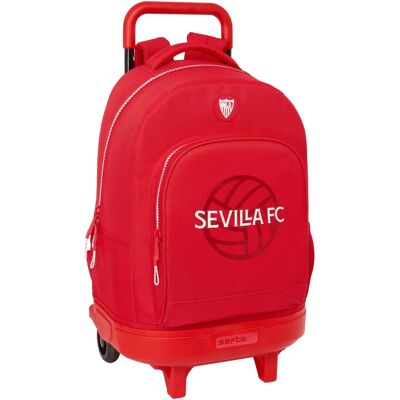 Sac à Dos Scolaire Sevilla Fútbol Club Rouge 33 x 45 x 22 cm - Sac à Dos avec Roues Sac à Dos Scolaire Sevilla Fútbol Club Rouge 33 x 45 x 22 cm - Sac à Dos avec Roues