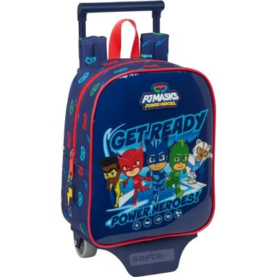 Szkolny plecak z kółkami PJ Masks Granatowy - School Rucksack with Wheels Szkolny plecak z kółkami PJ Masks Granatowy - School Rucksack with Wheels