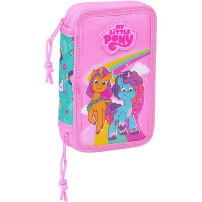 Podwójne etui na ołówki My Little Pony Różowy Turkus - Etui Podwójne etui na ołówki My Little Pony Różowy Turkus - Etui