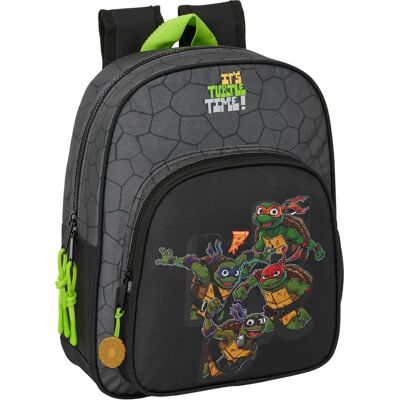 Teenage Mutant Ninja Turtles Schwarz Grau Schulranzen - Kinder Teenage Mutant Ninja Turtles Schwarz Grau Schulranzen - Kinder