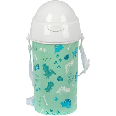 Bouteille Safta Dino Verte PVC 500 ml - Bouteille d'eau Bouteille Safta Dino Verte PVC 500 ml - Bouteille d'eau