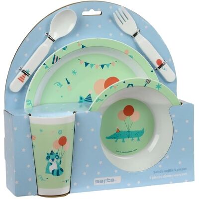 Safta Fiesta Children's Dish Set - BPA-Free, 26x26x9cm Safta Fiesta Children's Dish Set - BPA-Free, 26x26x9cm