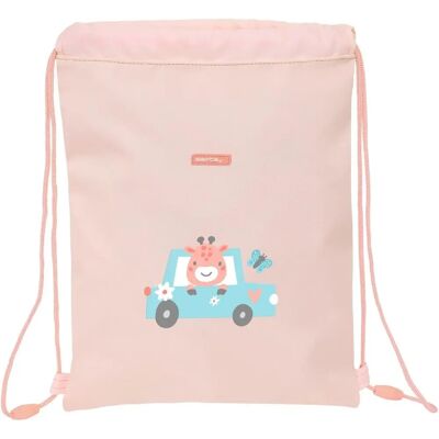 Sac à Dos avec Cordons Safta Jirafa Coral - Sac à Dos Sac à Dos avec Cordons Safta Jirafa Coral - Sac à Dos
