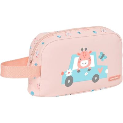 Safta Giraffe Coral 21,5cm Matlåda - Lunchbox Safta Giraffe Coral 21,5cm Matlåda - Lunchbox