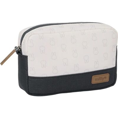 Miffy Moon Blu Beige Borsa da Viaggio - Travel Vanity Case Miffy Moon Blu Beige Borsa da Viaggio - Travel Vanity Case