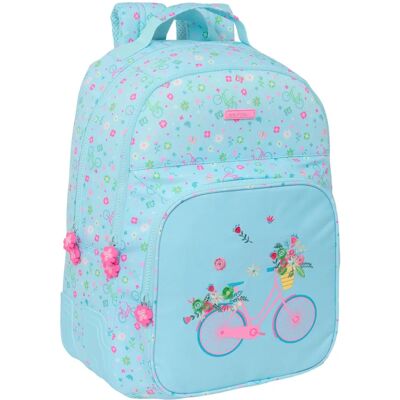 Mochila Escolar Safta Bicicleta Azul - Mochila Escolar Mochila Escolar Safta Bicicleta Azul - Mochila Escolar