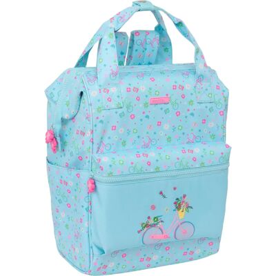 Zaino Safta Azzurro 27x40x19cm Zaino Safta Azzurro 27x40x19cm