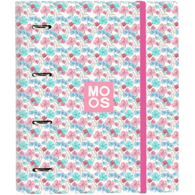 Kolorowy segregator z kółkiem Moos Flores - Produkt szkolny Kolorowy segregator z kółkiem Moos Flores - Produkt szkolny