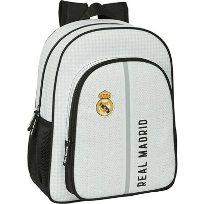 Torba szkolna Real Madrid C.F. Biała Szara 24/25 - Torba szkolna Torba szkolna Real Madrid C.F. Biała Szara 24/25 - Torba szkolna