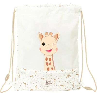 Sophie la Girafe Beigebackpack - Wasserabweisend, Recycelt, Sicherheitsschloss Sophie la Girafe Beigebackpack - Wasserabweisend, Recycelt, Sicherheitsschloss
