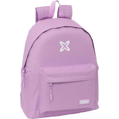 Munich Basic Lila Rugzak - 33x42x15 cm Munich Basic Lila Rugzak - 33x42x15 cm