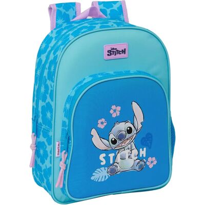 Sac d'école Bleu Lilo & Stitch Hawaii - School Bag - Publicité Sac d'école Bleu Lilo & Stitch Hawaii - School Bag - Publicité