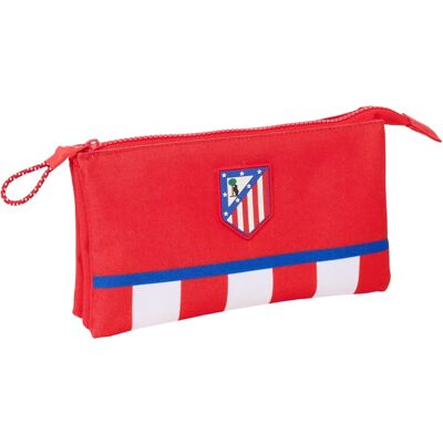 Atlético Madrid Triple Carry-all - Rouge - 22 x 12 x 3 cm - Publicité Atlético Madrid Triple Carry-all - Rouge - 22 x 12 x 3 cm - Publicité