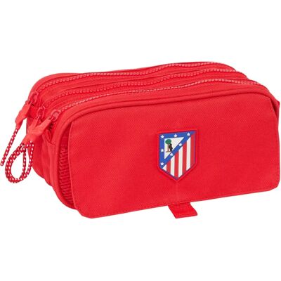 Atlético Madrid Triple Carry-all - Rojo - 21,5x10x8 cm Atlético Madrid Triple Carry-all - Rojo - 21,5x10x8 cm