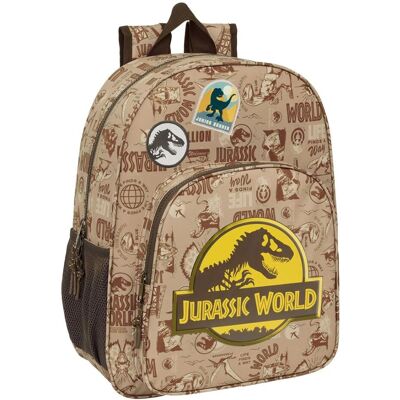 Sac d'École Beige Jurassic World - Type: Sac d'école, Couleur: Beige, Dimensions: 33 x 42 x 14 cm - Publicité Sac d'École Beige Jurassic World - Type: Sac d'école, Couleur: Beige, Dimensions: 33 x 42 x 14 cm - Publicité