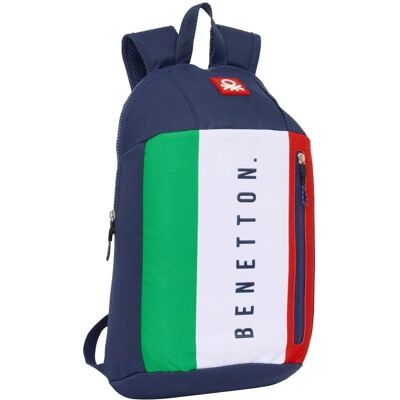 Sac à Dos Décontracté Bleu Marine Benetton - Sac à dos - Publicité Sac à Dos Décontracté Bleu Marine Benetton - Sac à dos - Publicité