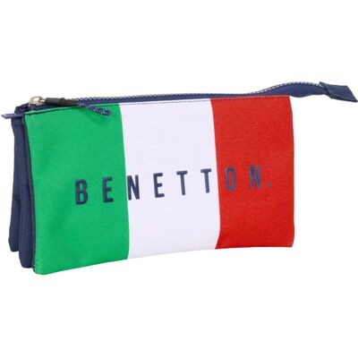 Benetton Triple Carry-all Navy Blue - Carry-all Benetton Triple Carry-all Navy Blue - Carry-all