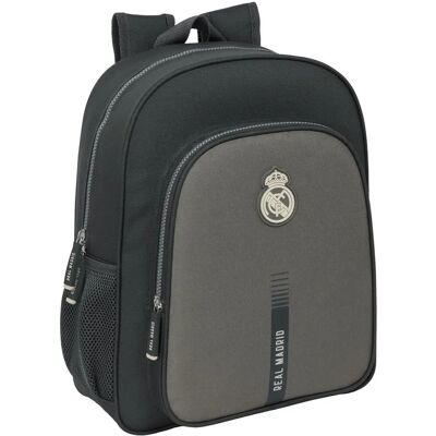 Torba szkolna Real Madrid C.F. - Szara 32 x 38 x 12 cm Torba szkolna Real Madrid C.F. - Szara 32 x 38 x 12 cm
