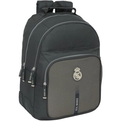 Mochila Escolar Real Madrid C.F. - Cinzento - 32 x 42 x 15 cm - Mochila Escolar Mochila Escolar Real Madrid C.F. - Cinzento - 32 x 42 x 15 cm - Mochila Escolar