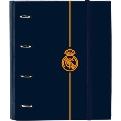 Real Madrid C.F. Ringbinders - Marinblå - 24/25 Real Madrid C.F. Ringbinders - Marinblå - 24/25