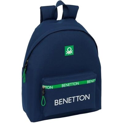 Sac d'école Benetton Bleu Marine - Sac d'école - Publicité Sac d'école Benetton Bleu Marine - Sac d'école - Publicité