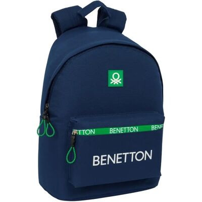 Sac à dos Benetton Marine Bleu - Sac à dos pour ordinateur portable - Publicité Sac à dos Benetton Marine Bleu - Sac à dos pour ordinateur portable - Publicité