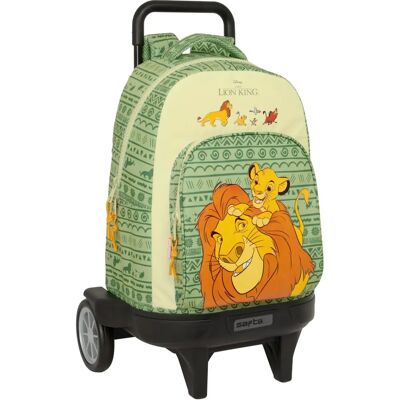 Sac à Dos Scolaire Mufasa Vert Beige avec Roues - Sac d'École - Publicité Sac à Dos Scolaire Mufasa Vert Beige avec Roues - Sac d'École - Publicité