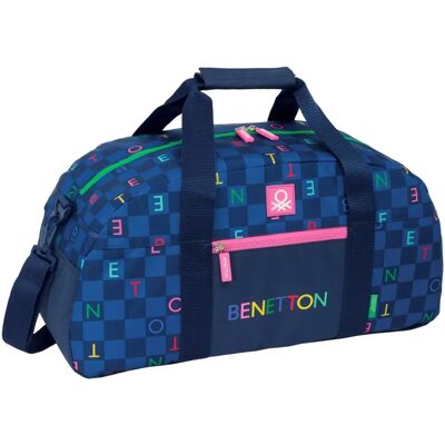 Sac de sport Benetton Damero Navy Blue - Sac de sport Sac de sport Benetton Damero Navy Blue - Sac de sport