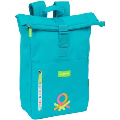 Benetton Été Bleu Sac à Dos Casual - Sac à dos Benetton Été Bleu Sac à Dos Casual - Sac à dos