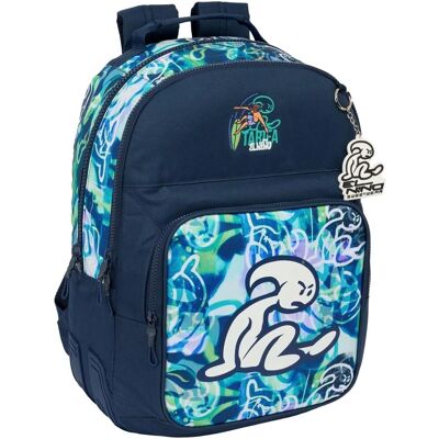 El Niño Kook Marineblauw Schoolrugzak - Schoolrugzak El Niño Kook Marineblauw Schoolrugzak - Schoolrugzak