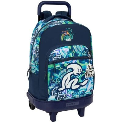 El Niño Kook Marineblauw Schoolrugzak met Wielen - Schoolrugzak El Niño Kook Marineblauw Schoolrugzak met Wielen - Schoolrugzak