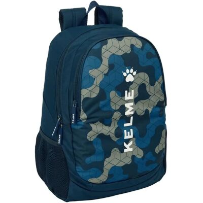 Sac d'École Kelme Epic - Bleu Marine - Rembourrage ergonomique - 2 compartiments - 32x44x16 cm Sac d'École Kelme Epic - Bleu Marine - Rembourrage ergonomique - 2 compartiments - 32x44x16 cm