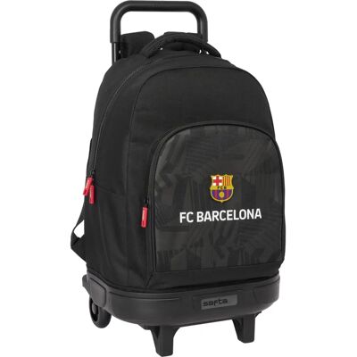 Sac à dos scolaire avec roulettes F.C. Barcelona - Type École - Publicité Sac à dos scolaire avec roulettes F.C. Barcelona - Type École - Publicité